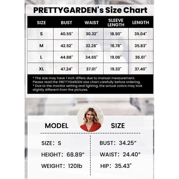 Pretty Garden Carmel Dress Sweater Women’s Size Medium Knit Body Con Hooded Knit - Picture 3 of 5